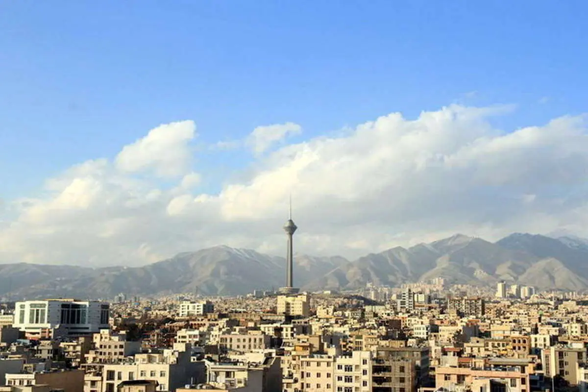 شاخص کیفیت هوای پایتخت امروز یکشنبه ۵ بهمن ۹۹؛ هوای تهران در شرایط سالم قرار گرفت