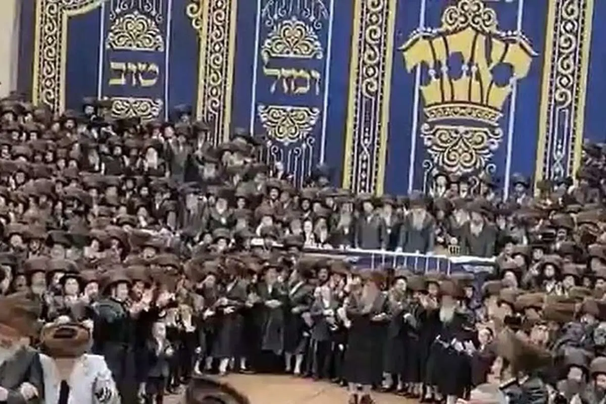 (ویدئو) جشن عروسی عجیب فرزند خاخام یهودی