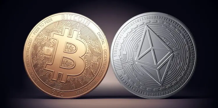 قیمت ارز‌های دیجیتال در بازار امروز ۷ بهمن ۹۹؛ رقابت بیتکوین و اتریوم
