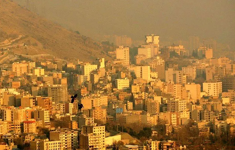 شاخص کیفیت هوا امروز سه‌شنبه ۷ بهمن ۹۹؛ هوای تهران برای گروه‌های حساس ناسالم شد