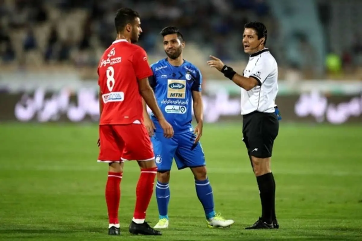 (عکس) پیام جالب توجه بازیکن استقلال به ستاره پرسپولیس