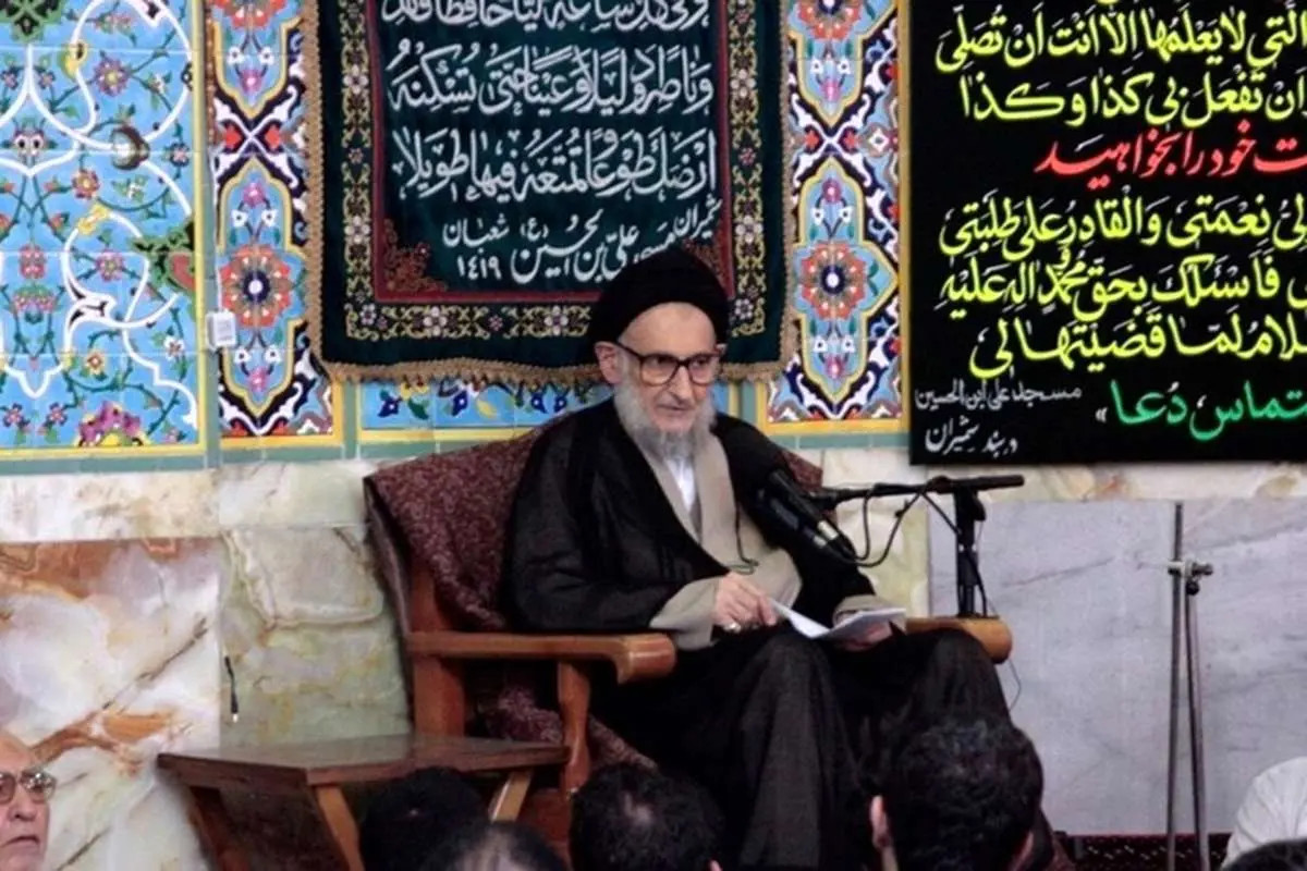 پیکر آیتالله ضیاءآبادی تشییع شد