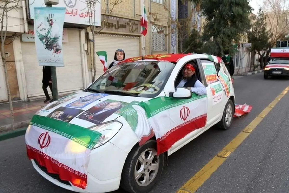 (تصاویر) راهپیمایی ۲۲ بهمن در قم