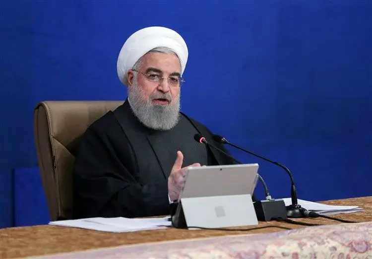 روحانی: هنوز حسن نیتی در دولت جدید آمریکا ندیده‌ایم