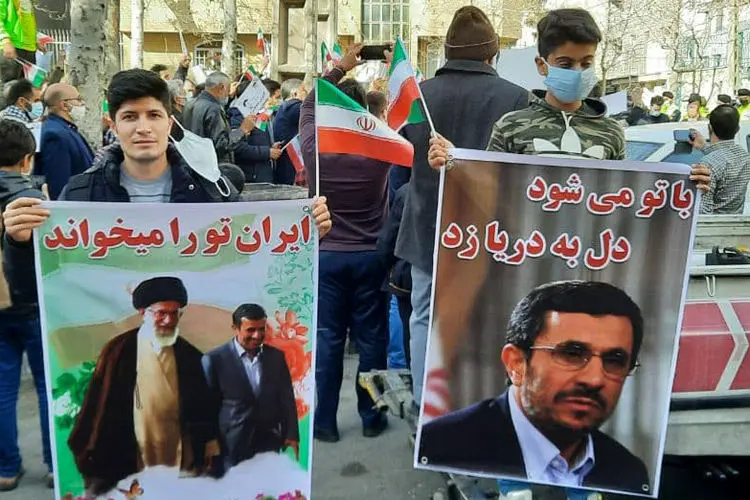 اعتراض احمدی‌نژاد به روحانی