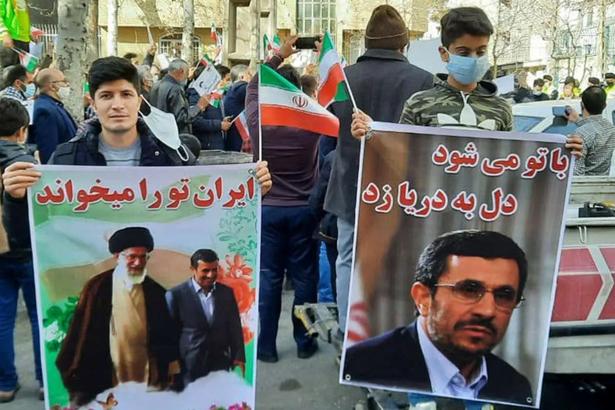 اعتراض احمدینژاد به روحانی