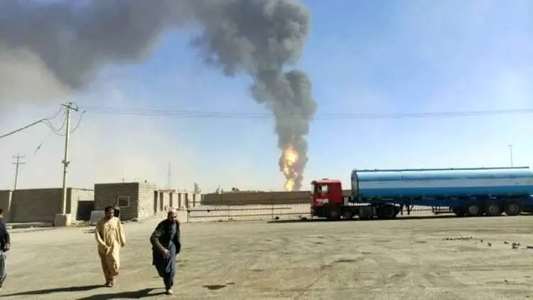 (ویدئو) گمرک اسلام قلعه؛ یک روز پس از آتش‌سوزی گسترده