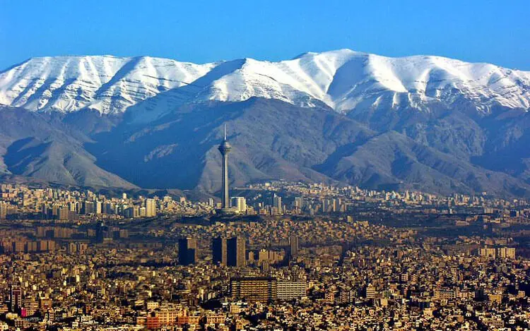 شاخص کیفیت هوای پایتخت دوشنبه ۲۷ بهمن ۹۹