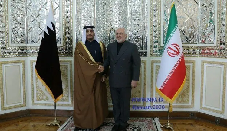 سفر وزیر خارجه قطر به تهران