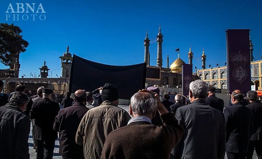 (تصاویر) عزاداری قمی‌ها بدون ماسک!