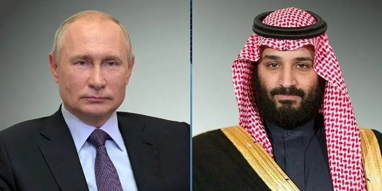 گفت‌وگوی تلفنی پوتین و بن‌سلمان