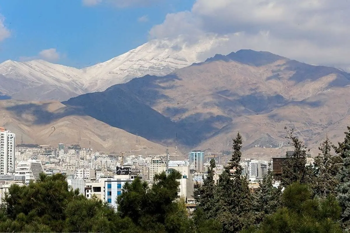 شاخص کیفیت هوای تهران چهارشنبه ۲۹ بهمن ۹۹