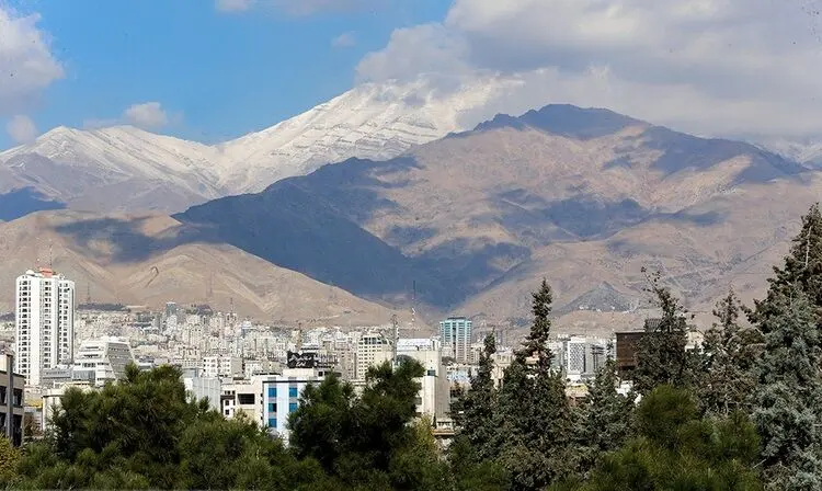 شاخص کیفیت هوای تهران چهارشنبه ۲۹ بهمن ۹۹