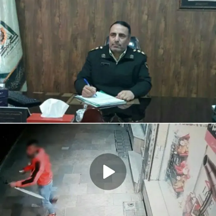 دستگیری فردی که با قمه مزاحم زنان در دماوند می‌شد
