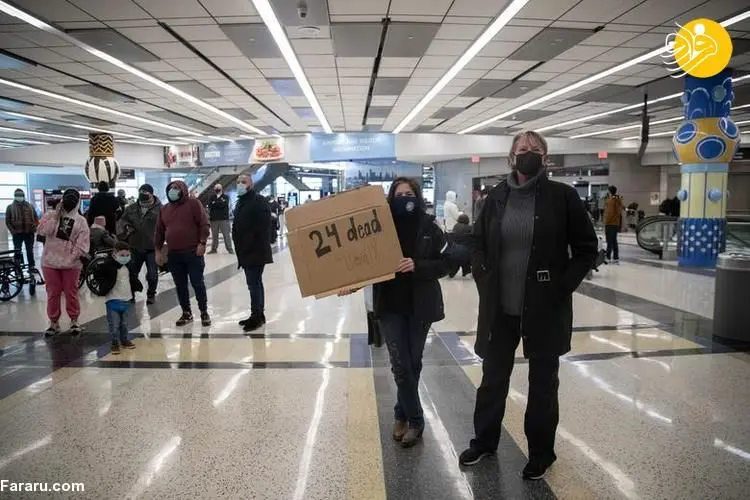 (تصاویر) فرار سناتور آمریکایی از یخبندان تگزاس!