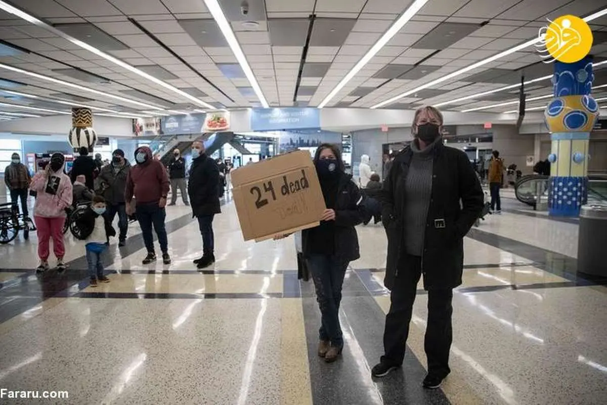 (تصاویر) فرار سناتور آمریکایی از یخبندان تگزاس!