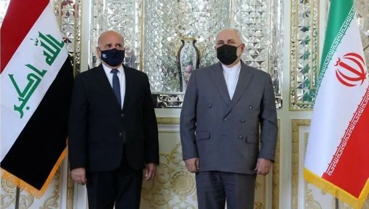 وزیر خارجه عراق با ظریف دیدار کرد