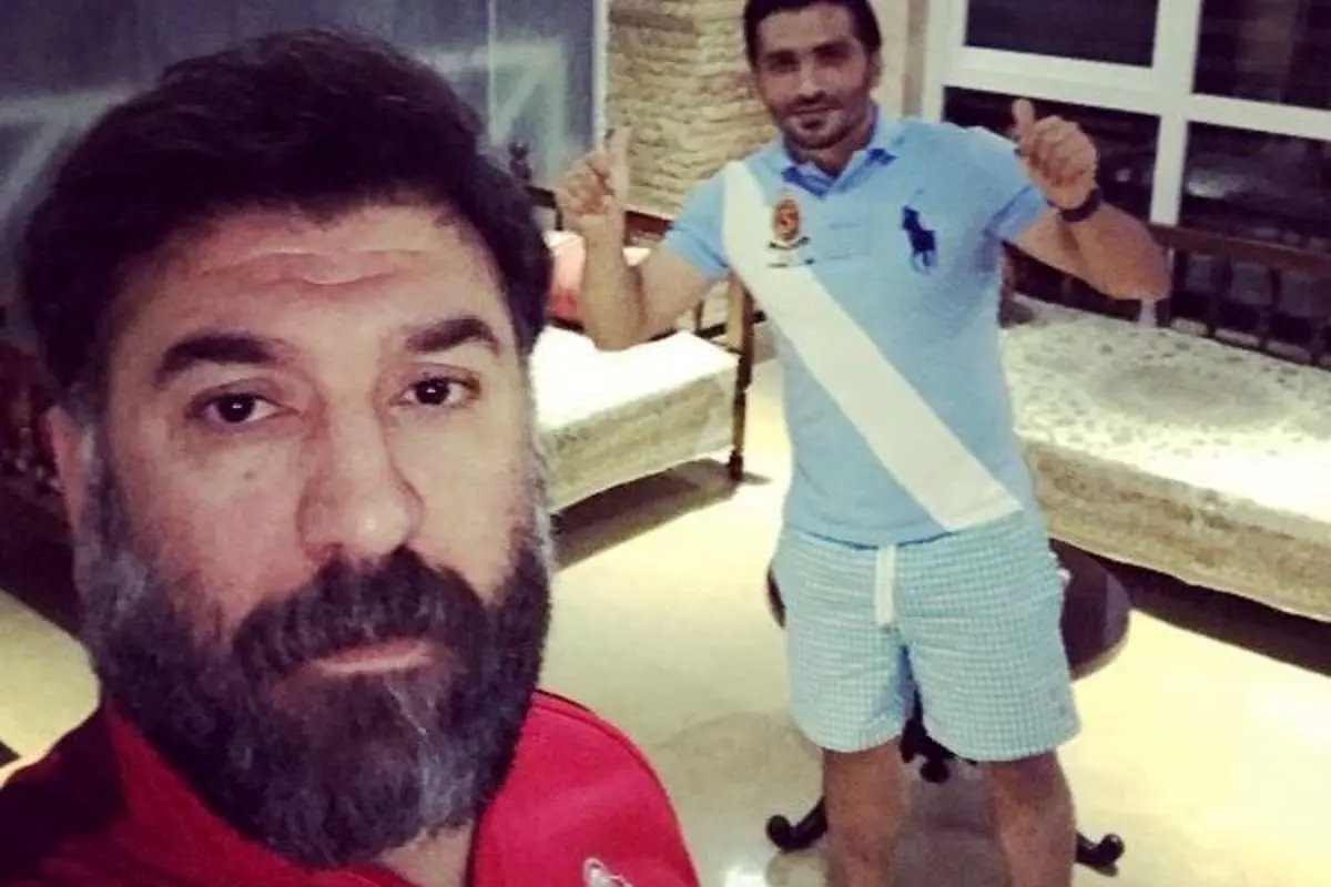 (عکس) ستاره سابق پرسپولیس برای خدا پیام فرستاد