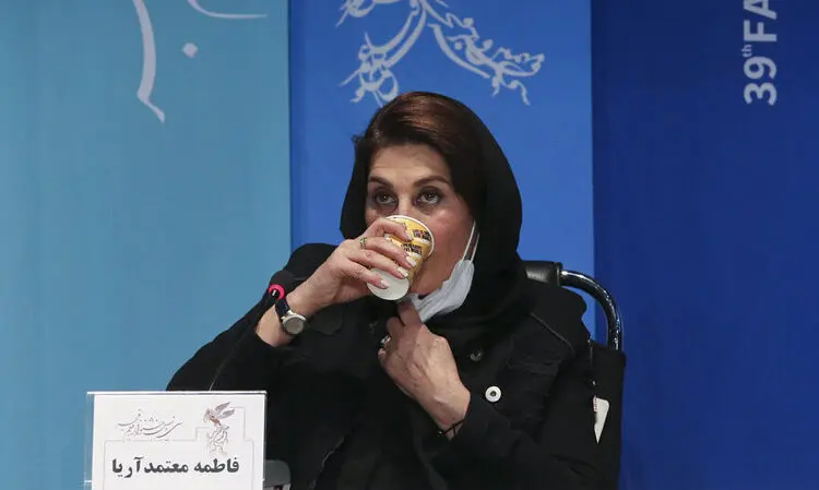(ویدئو) واکنش فاطمه معتمدآریا به درگذشت میناوند و انصاریان