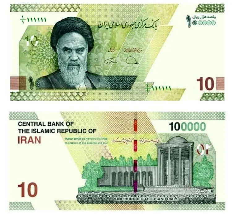 (تصویر) توزیع ۱۰۰ و ۱۰ هزار تومانی‌های جدید