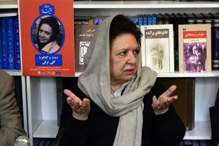 گلی ترقی از خودش و آثارش گفت؛ از خاطره‌نویسی فرار می‌کنم