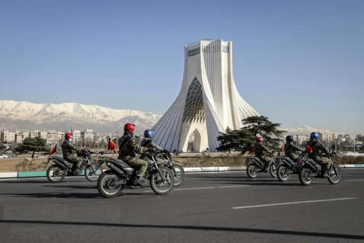 مسیرهای راهپمایی خودرویی و موتوری ۲۲ بهمن در تهران