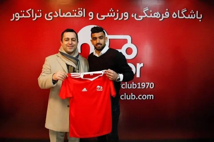 (عکس) تراکتور بازیکن مورد نظر استقلال و پرسپولیس را ربود
