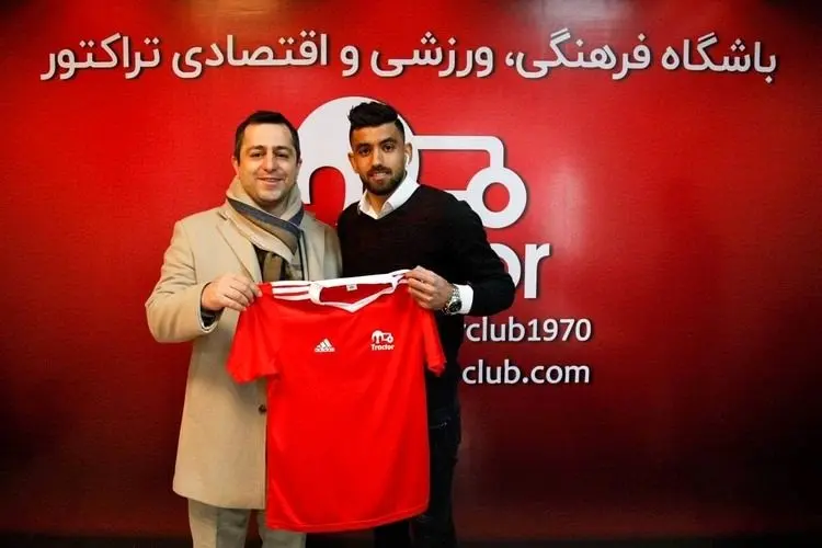 (عکس) تراکتور بازیکن مورد نظر استقلال و پرسپولیس را ربود
