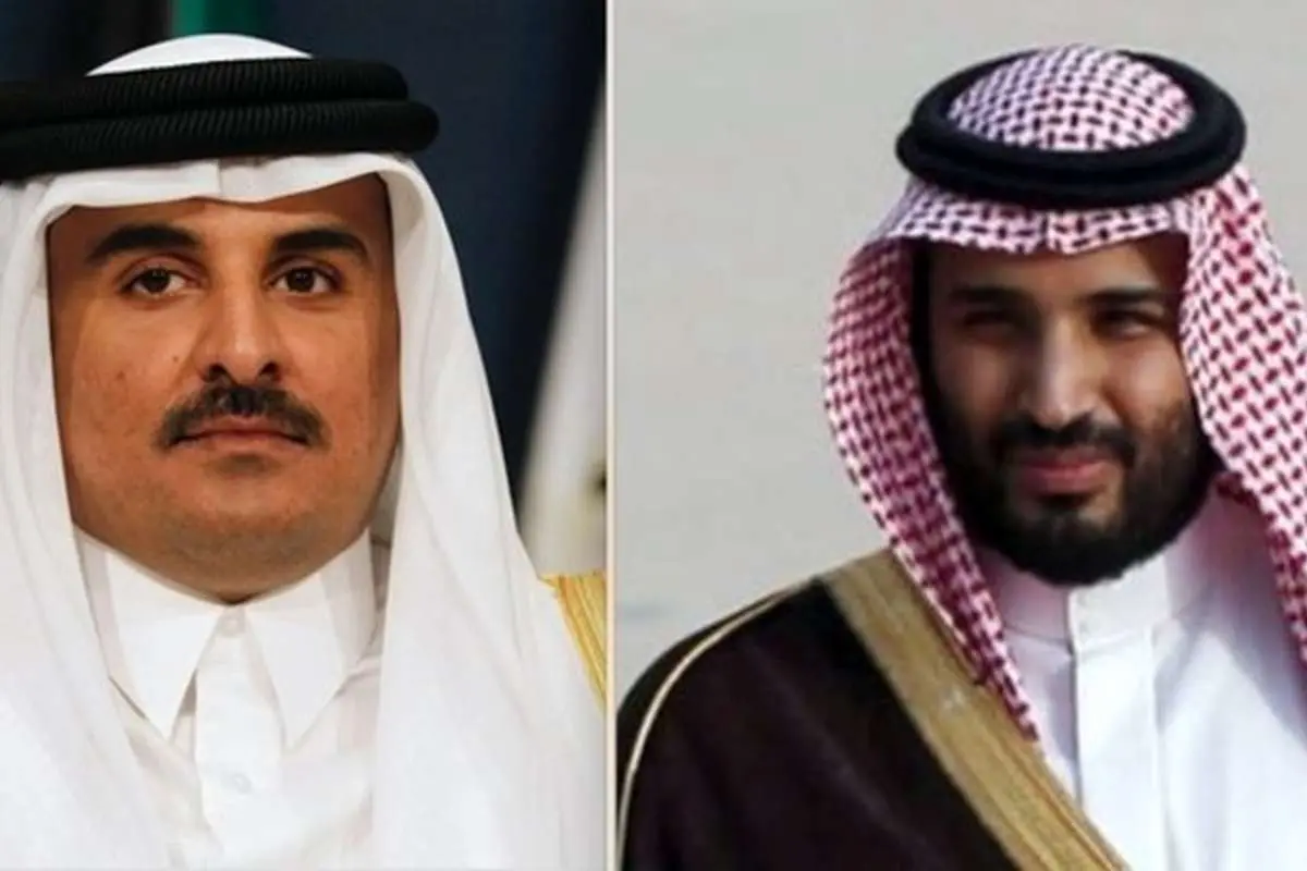 امیر قطر پس از ۳ سال با بن سلمان تلفنی گفتگو کرد