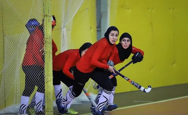 (تصاویر) فینال لیگ یازدهم هاکی بانوان