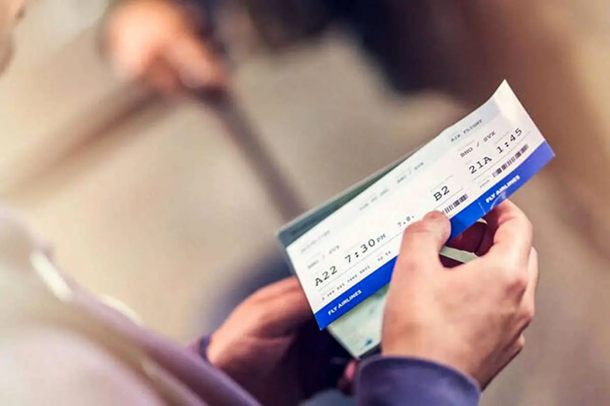 فروش بلیت هواپیما در سقف قیمتی