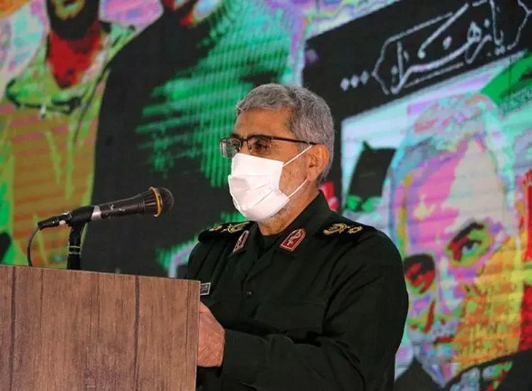 سردار قاآنی: دیوار اطراف اسرائیل را خراب خواهیم کرد