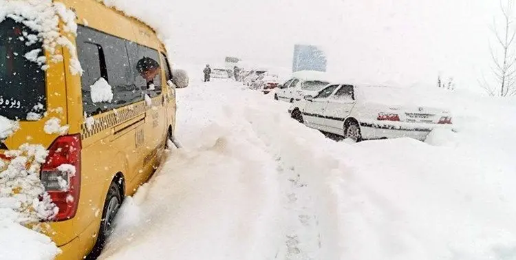 کولاک شدید کندوان را مسدود کرد