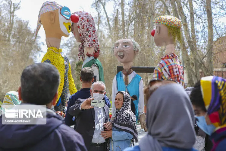 (تصاویر) المان‌های نوروز ۱۴۰۰ در تهران