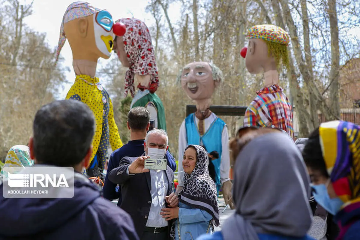 (تصاویر) المانهای نوروز ۱۴۰۰ در تهران