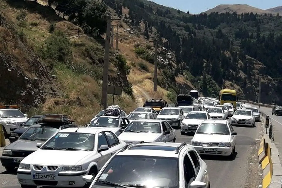 جاده کرج - چالوس بسته شد