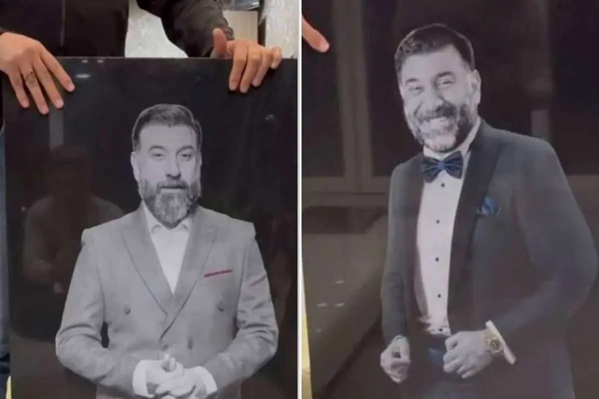 تصویری از سنگ مزار علی انصاریان