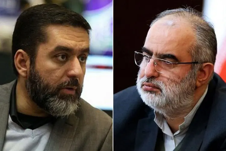 (ویدئو) جدال توئیتری مشاوران روحانی و قالیباف