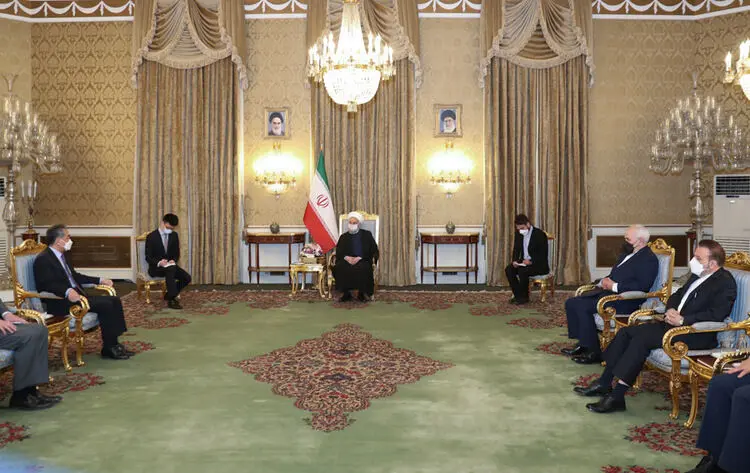 روحانی: روابط با چین برای ایران مهم و راهبردی است