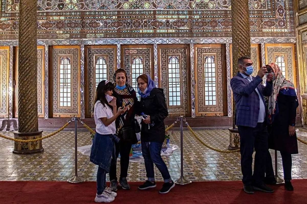 (تصاویر) بازدید گردشگران از کاخ گلستان