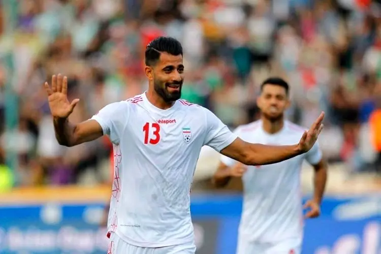 دومین گل ملی مدافع سرشناس پرسپولیس
