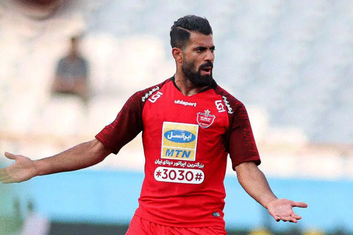 پیشرفت سریعالسیر یک بازیکن پرسپولیس