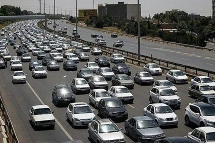ترافیک سنگین در برخی محورهای شمالی