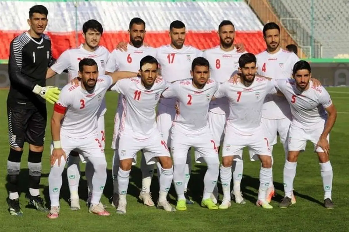 سقوط تیم ملی فوتبال ایران