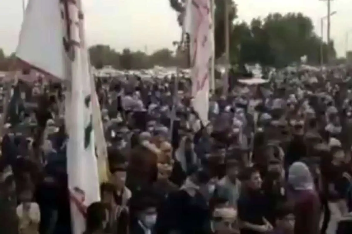 (ویدئو) برگزاری ختم چندین هزار نفری در شوش!