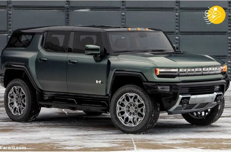 (تصاویر) GMC از شاسی بلند برقی هامر هم رونمایی کرد