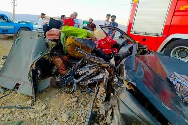 تصادف مرگبار در بزرگراه آزادگان تهران
