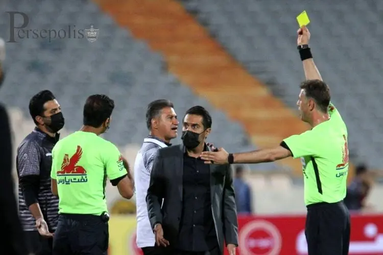 مربی پرسپولیس حریف را محکوم کرد