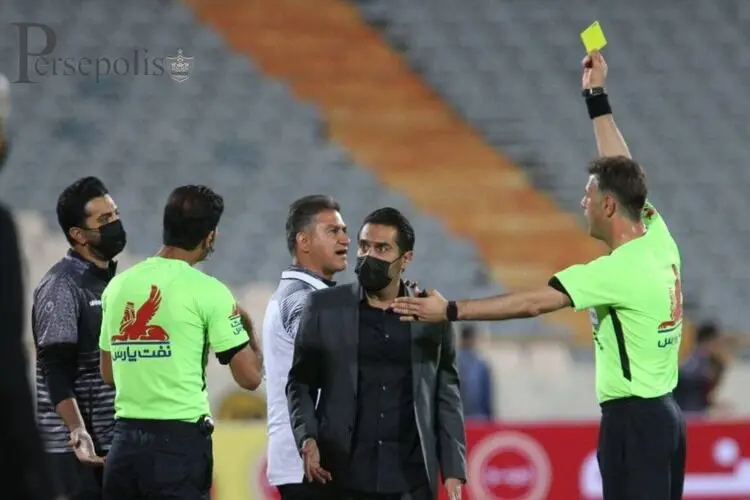 مربی پرسپولیس حریف را محکوم کرد