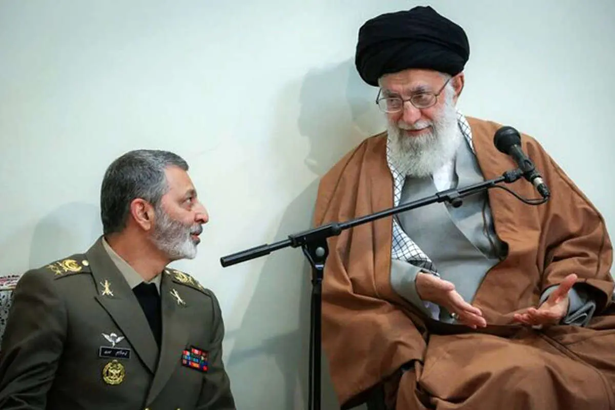 پیام رهبر انقلاب به فرمانده ارتش